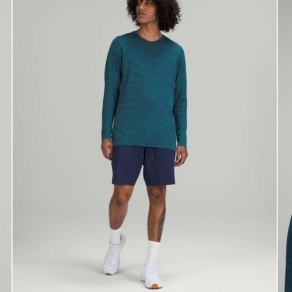 Lululemon Mens Green Long Sleeve Athletic Shirt Top Size XL - Picture 2 of 11